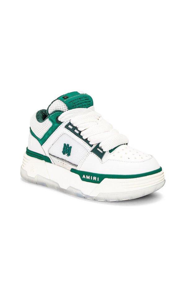 AMIRI Ma-1 Sneaker WHITE / GREEN - Image 2