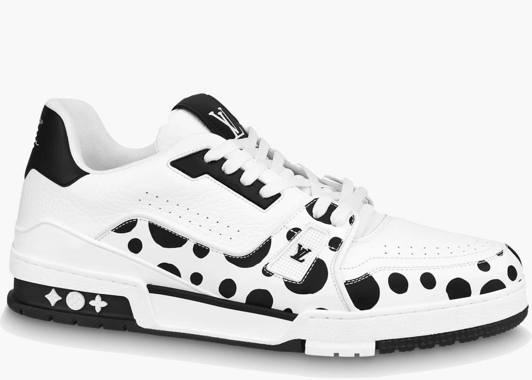 Louis Vuitton Trainer x Yayoi Kusama  WHITE/BLACK