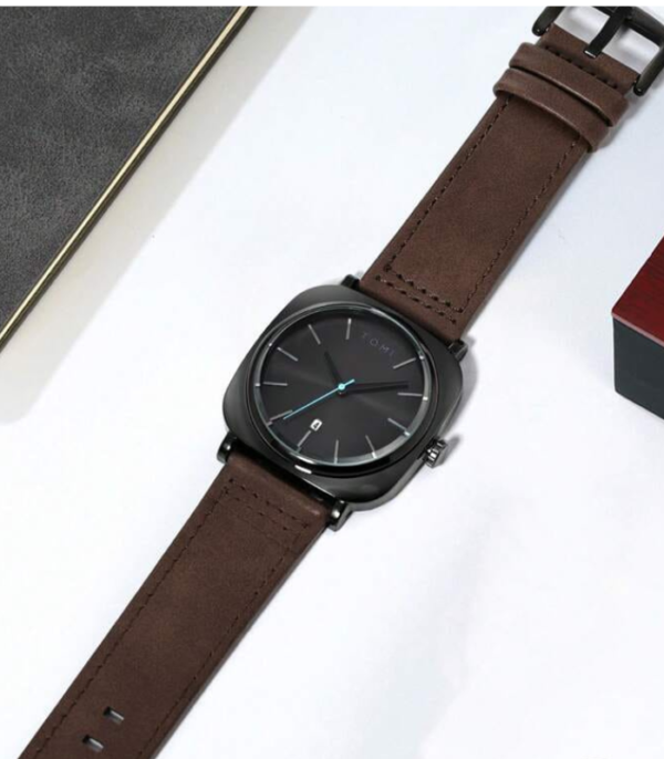 Tomi T084 Square Watch With Date - Image 5