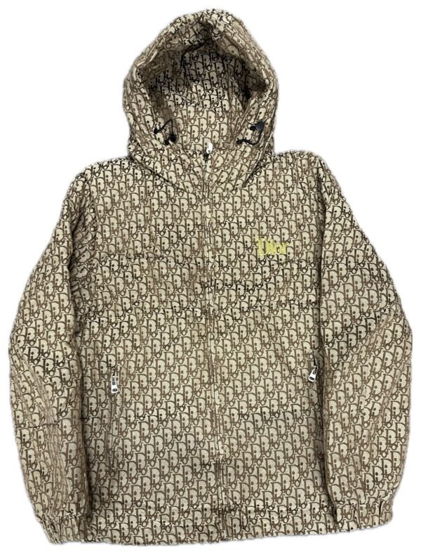 DIOR PRINTED LOGO PUFFER JACKET - Image 7