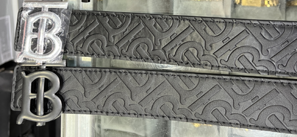 Burberry Logo Belt Printed - Image 2