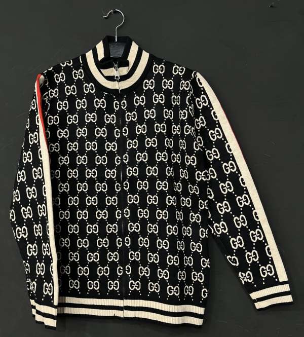 Gucci Men’s Zip-Up Sweats Track Jacket - Image 3