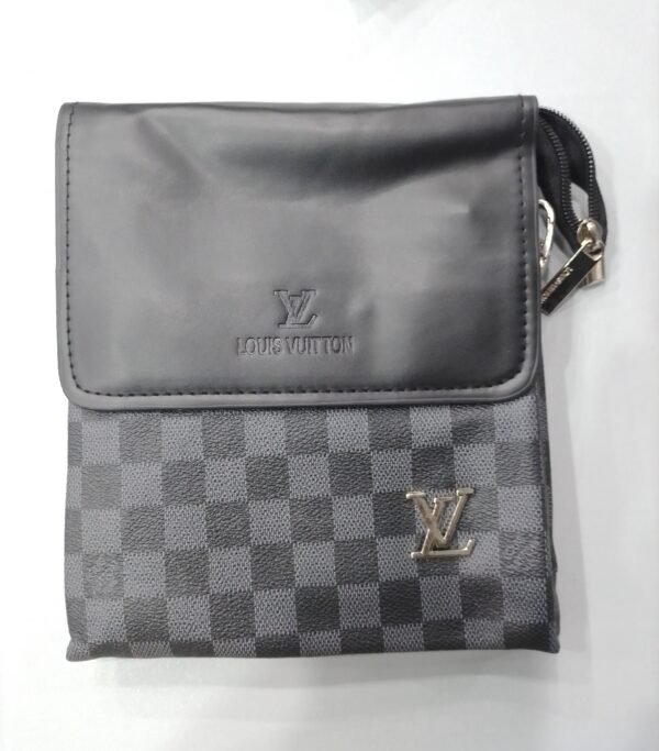 LV CHECK CROSS BAG 2 FOLDER