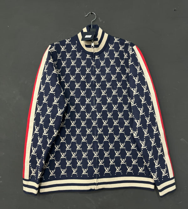 LV Men’s Zip-up Sweats Track Jacket