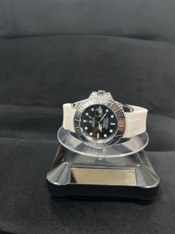 Rolex watch with Rubber Strap - Image 2
