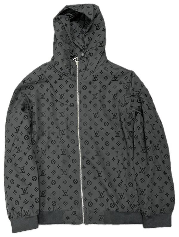 LV PARKA HOOD ZIPER